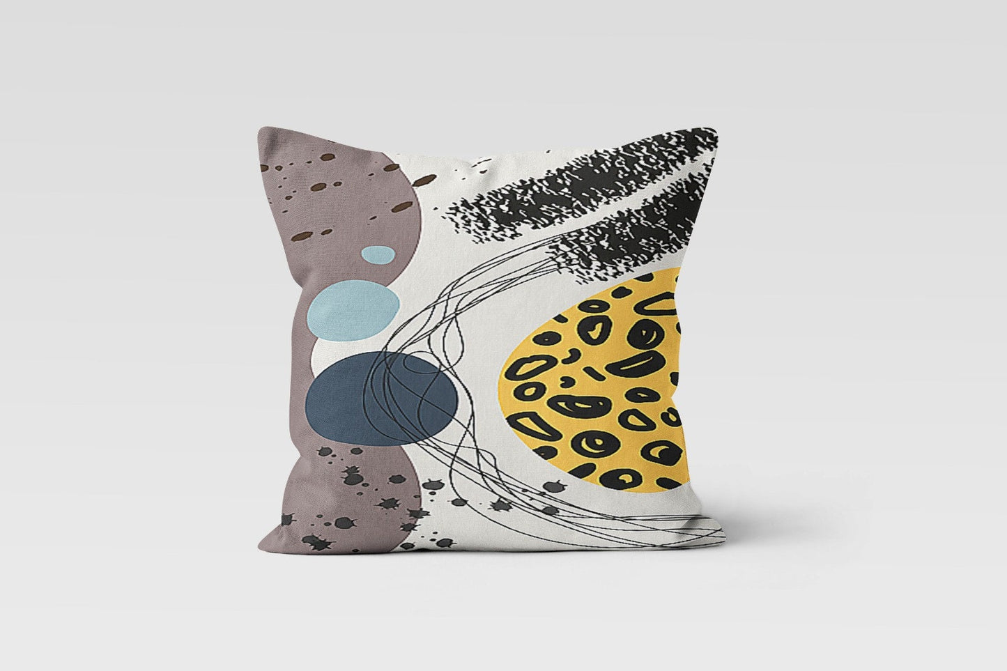 Colorful Geometric Cushion Cover Modern Abstract Cushion Case