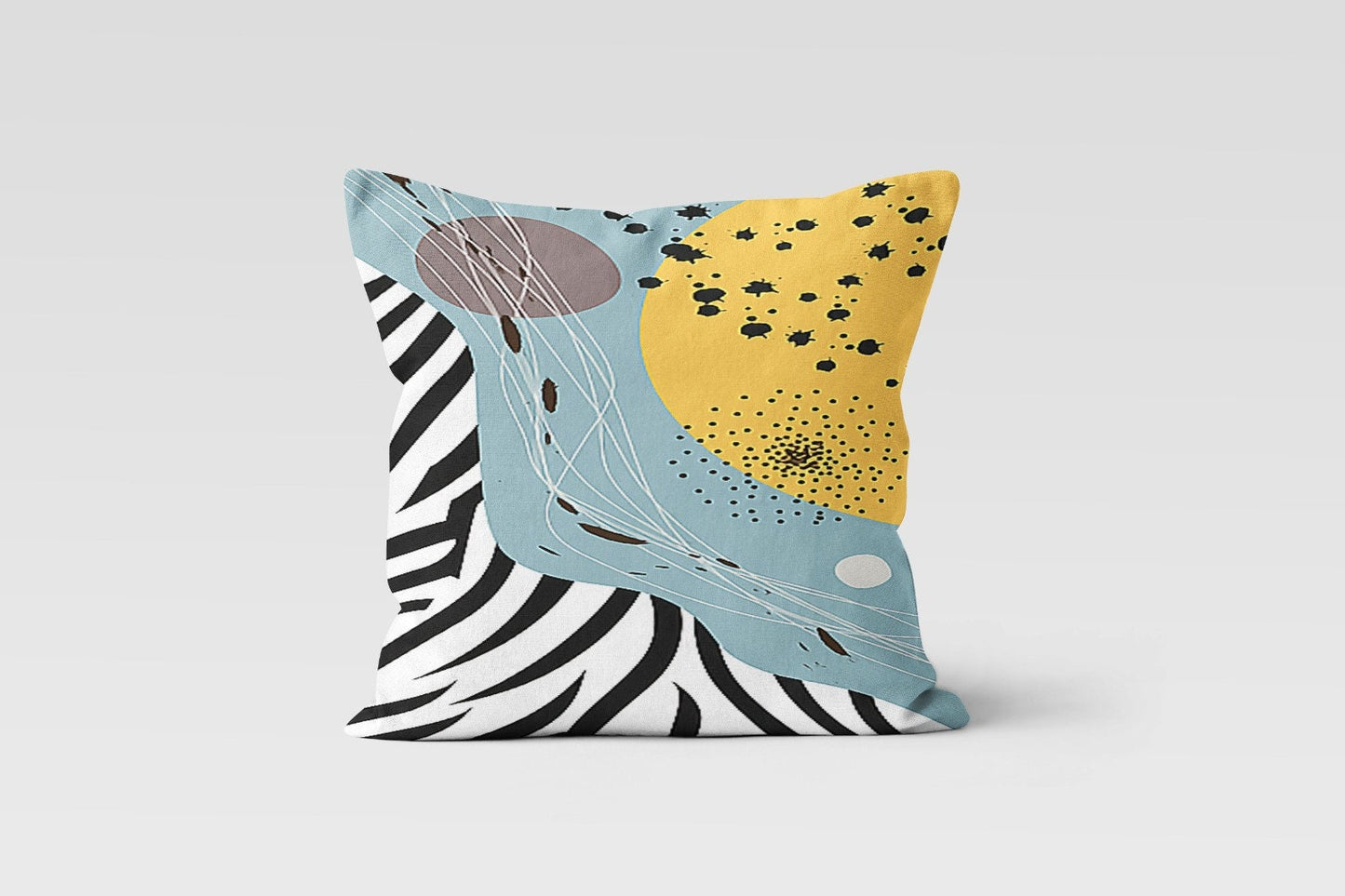 Colorful Geometric Cushion Cover Modern Abstract Cushion Case