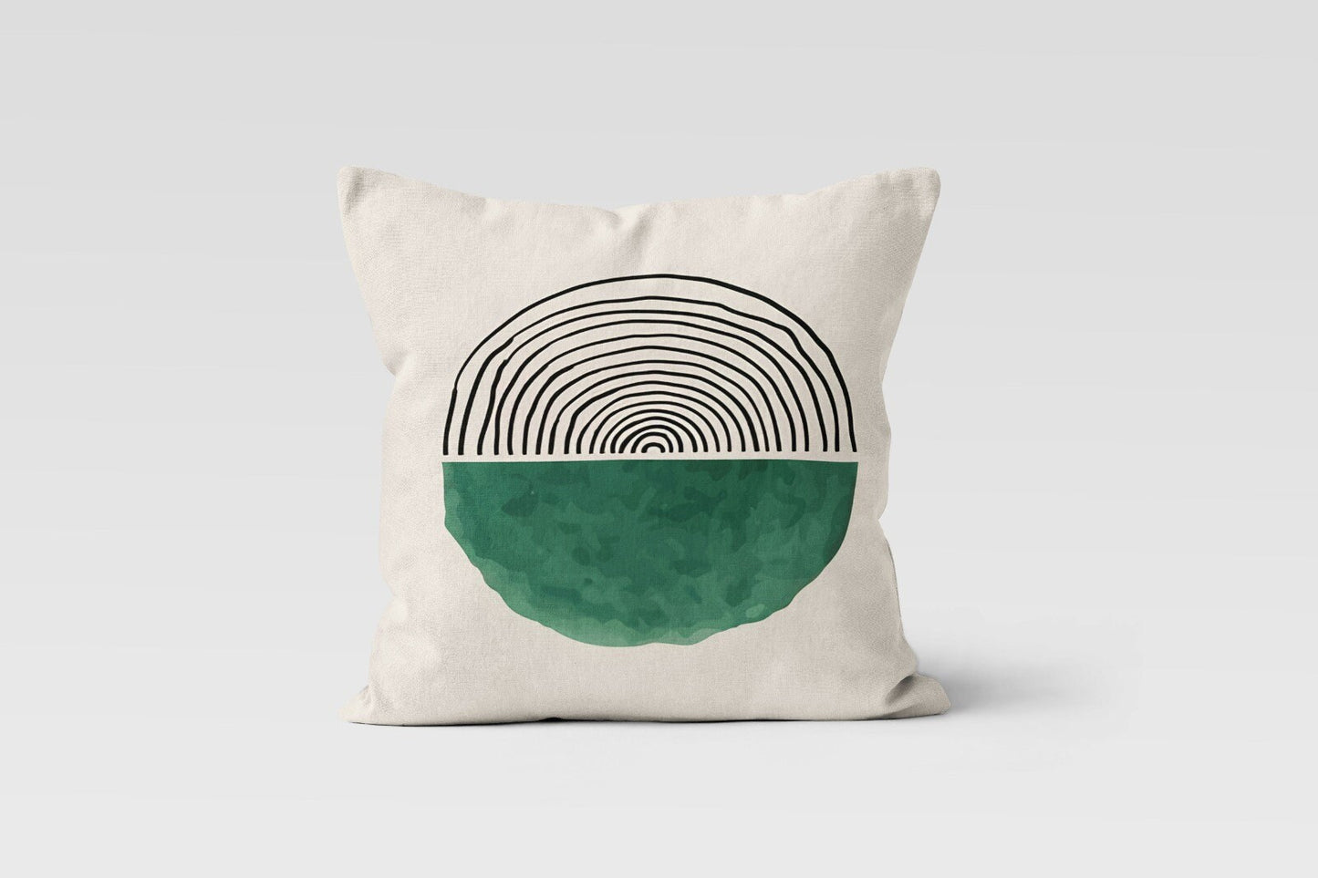 Sun Mid Century Modern Boho Cushion Cover