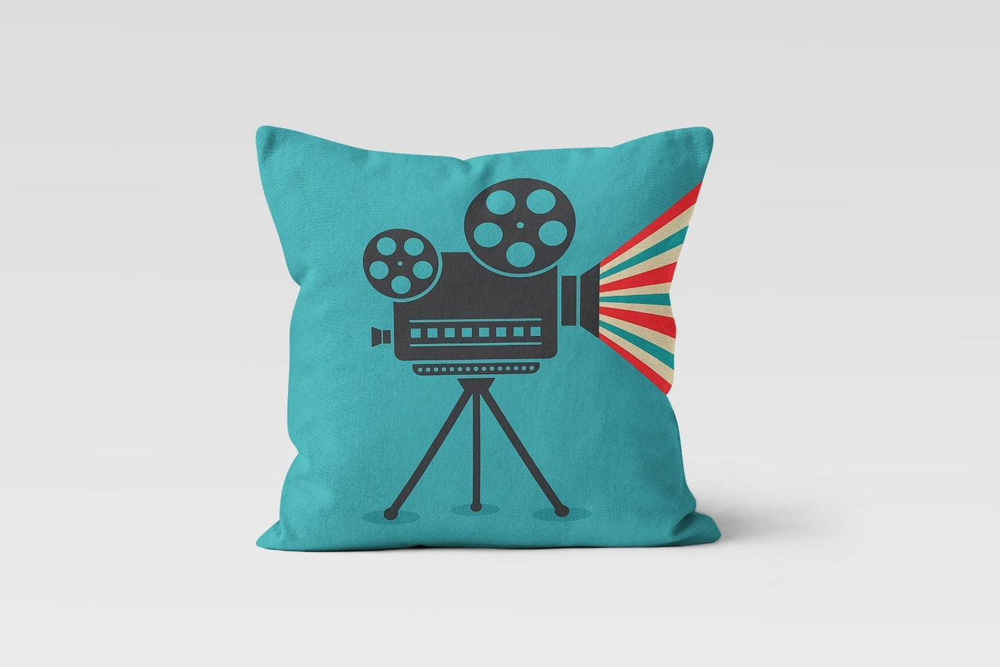 Cinema Movie Night Film Themed Home Theatre Cushion Cover