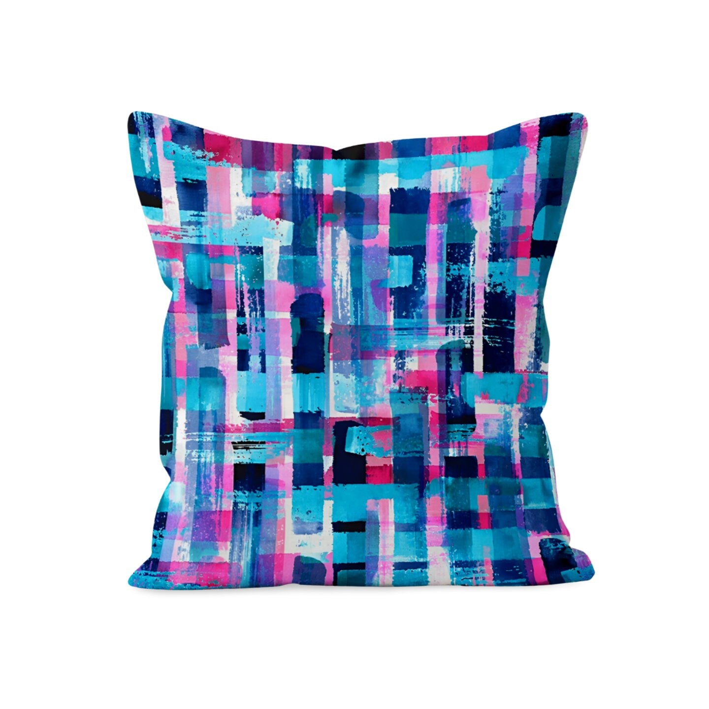 Mid Century Modern Vibrant Abstract Cushion Cover