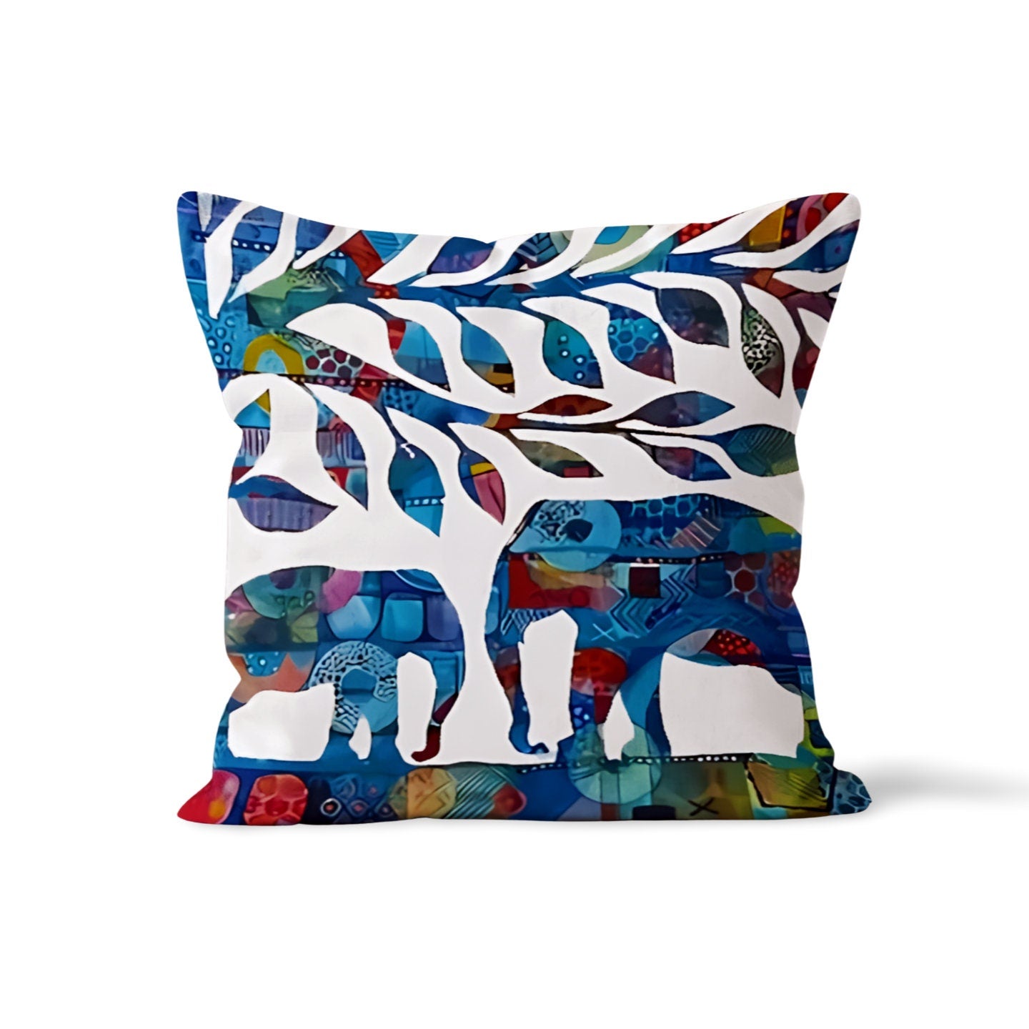 African Style Cushion Cover Colourful Safari Animal Cushion Case