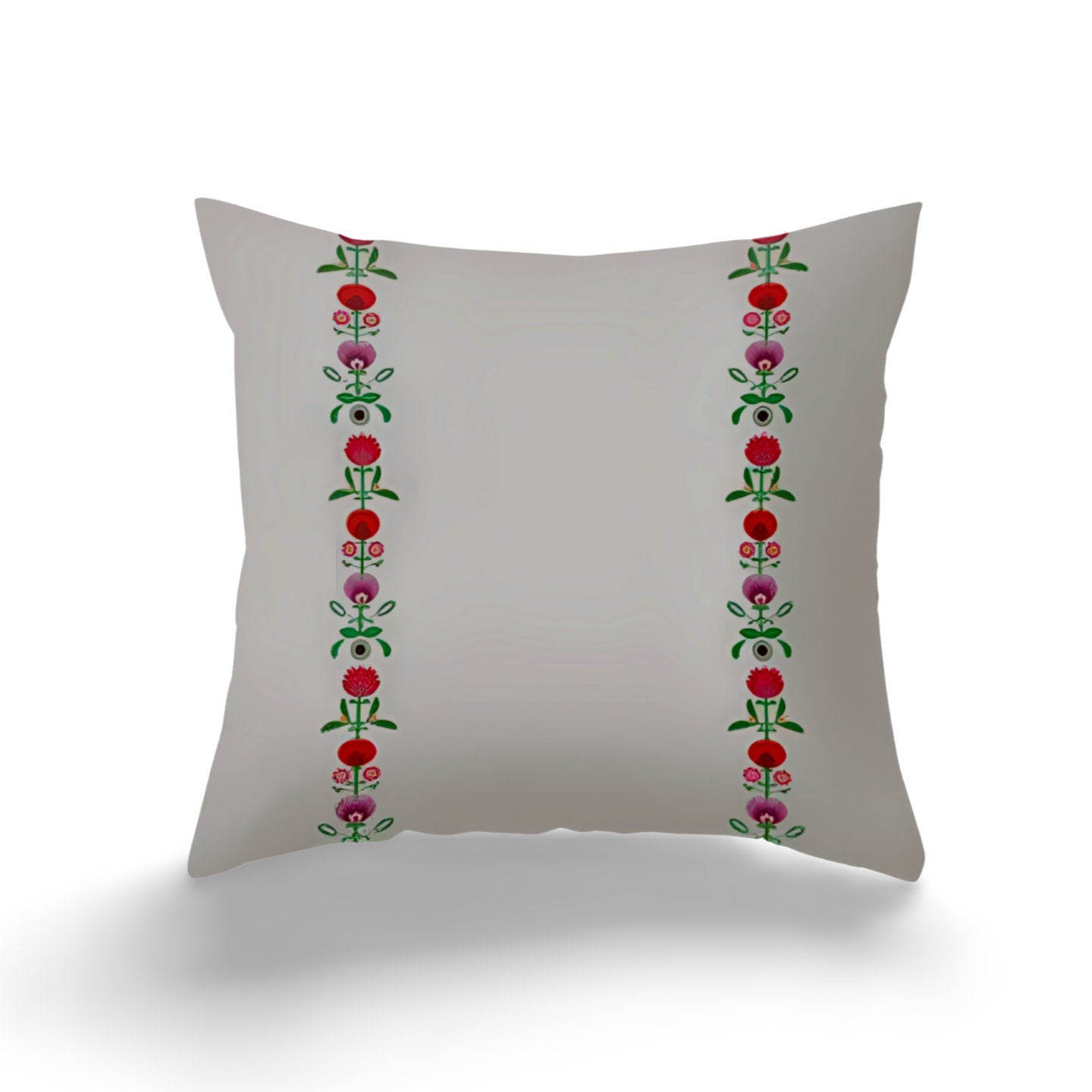 Rooster Gingham Cushion Cover, Farmhouse Country Kitchen Decor