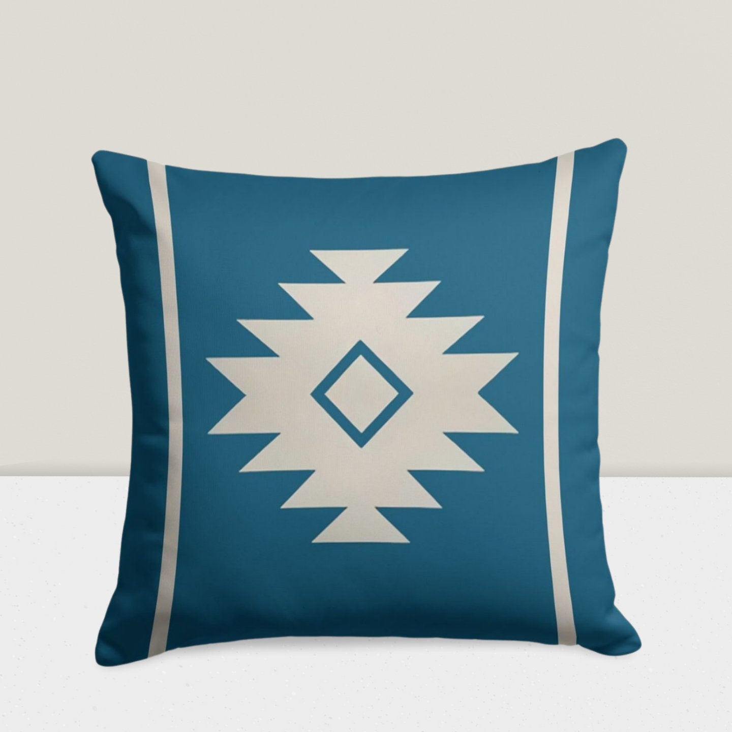 Boho Southwestern Aztec Farmhouse Turkish Kilim Cushion Cover