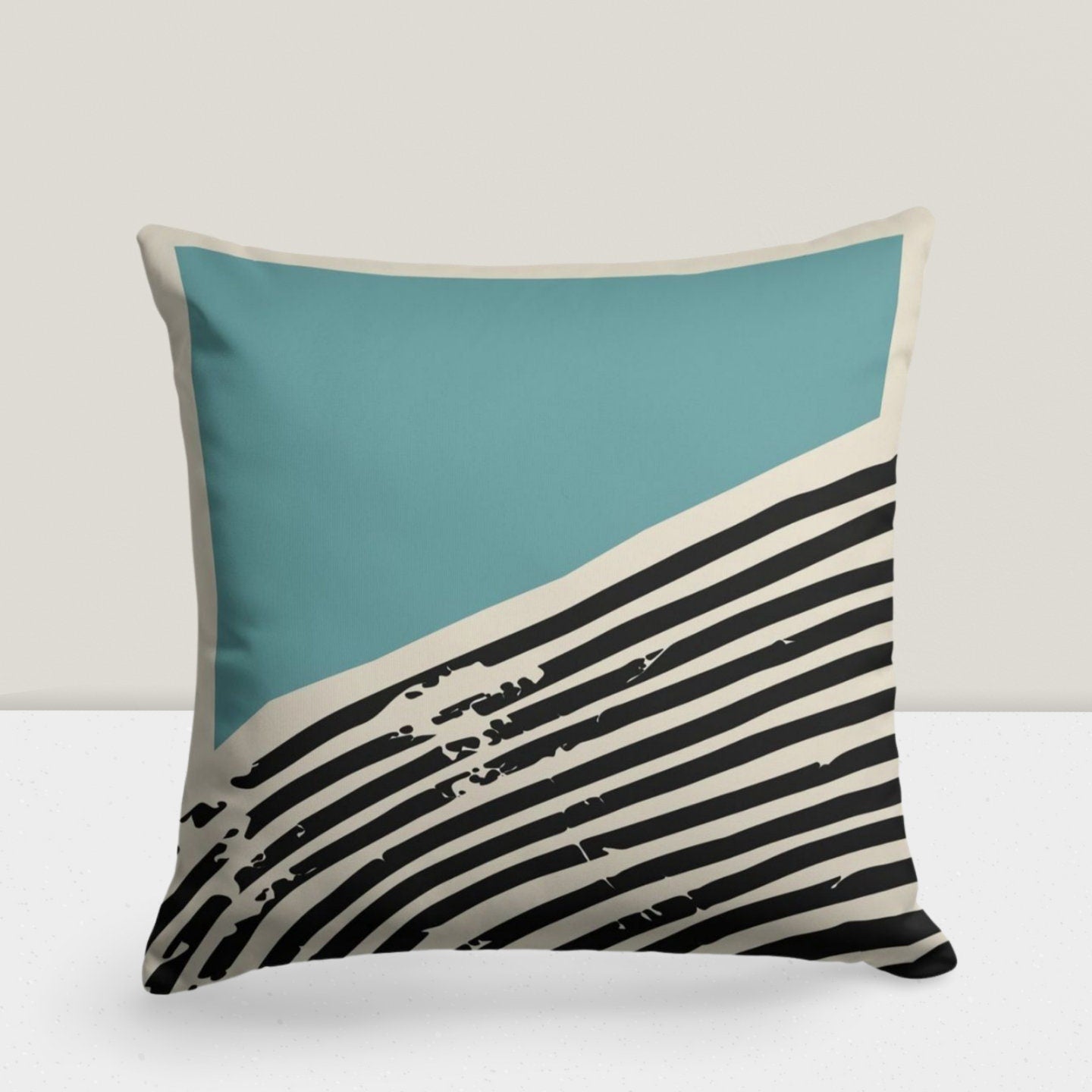 Colorful Stripe Boho Cushion Cover