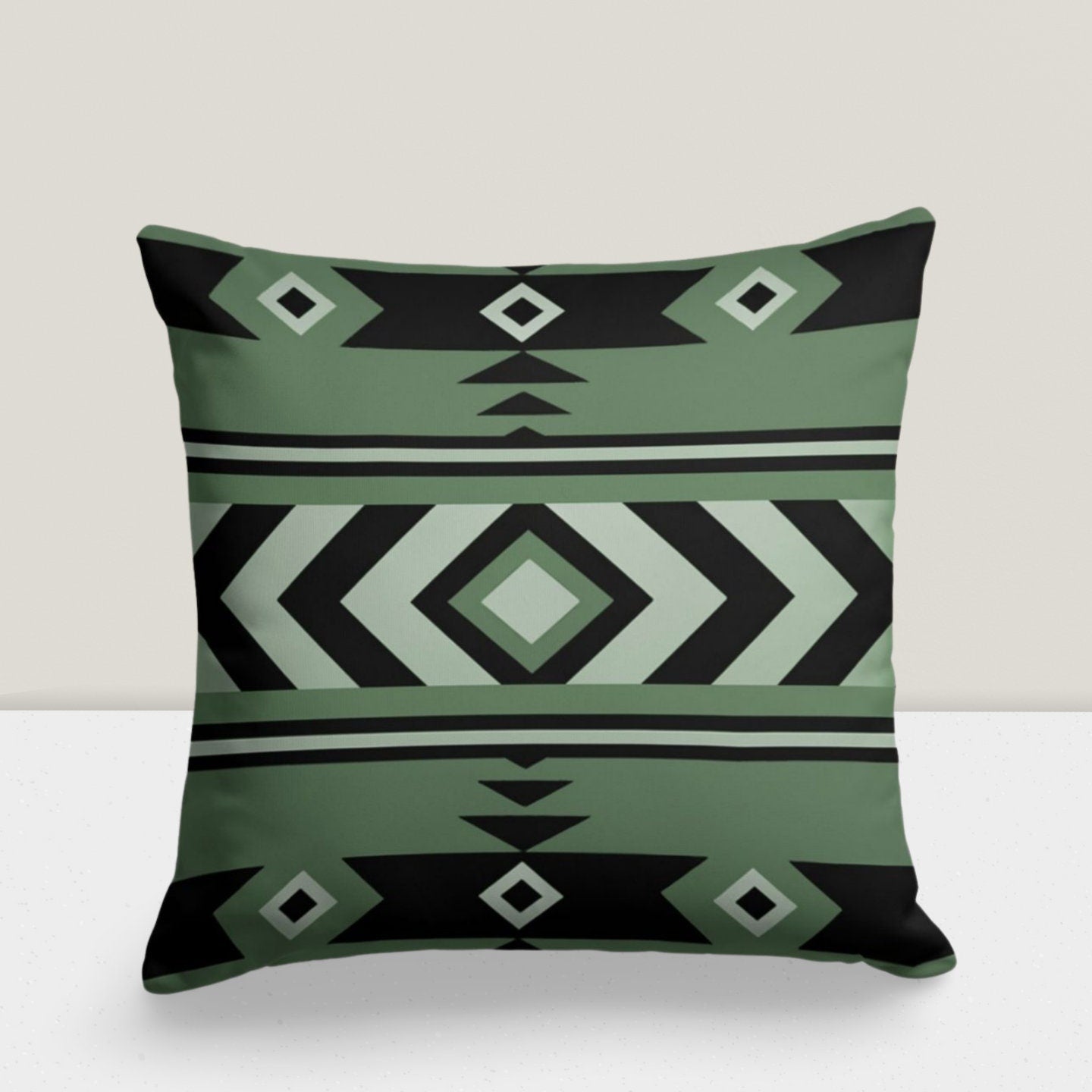 Boho Southwestern Aztec Farmhouse Turkish Kilim Cushion Cover