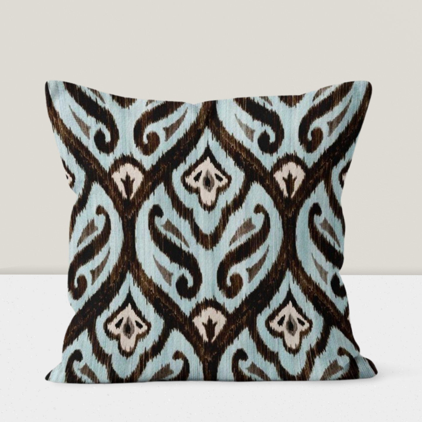 Boho Southwestern Aztec Farmhouse Turkish Kilim Cushion Cover