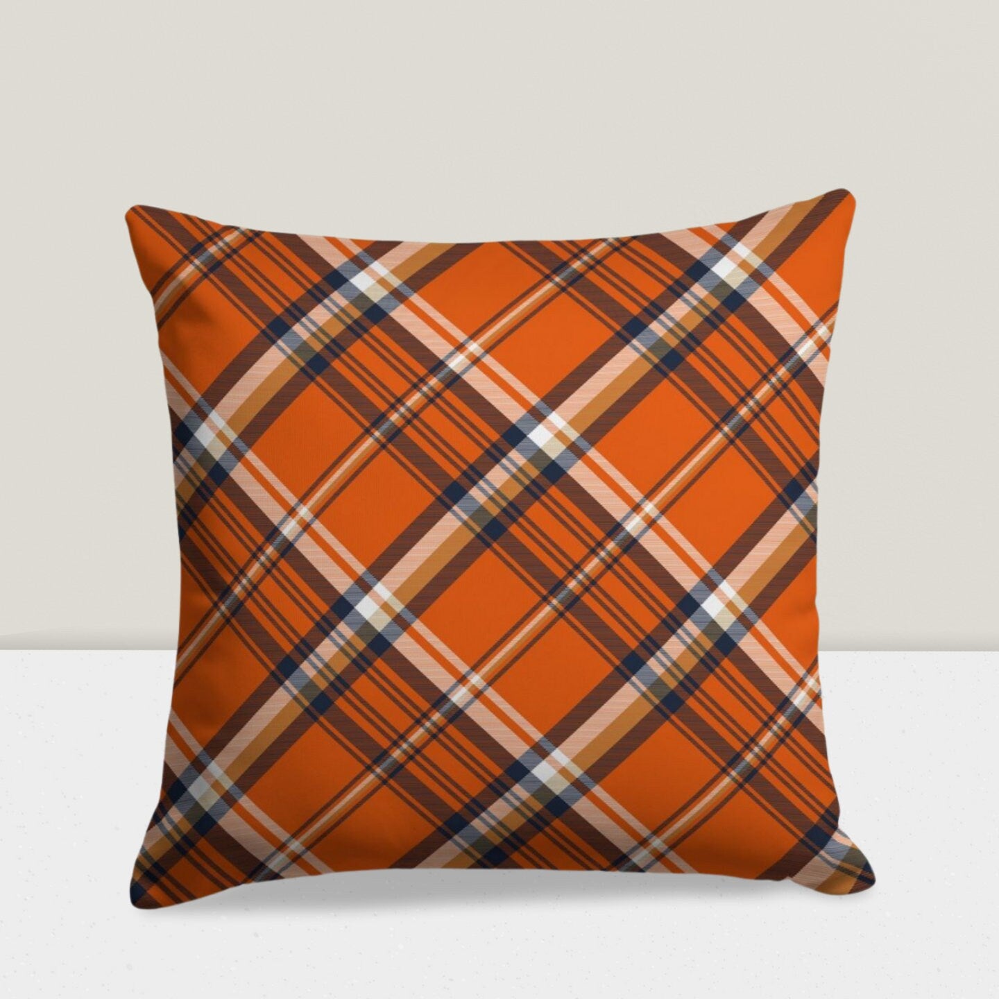 Pumpkin Ghost Accent Halloween Decor Cushion Cover