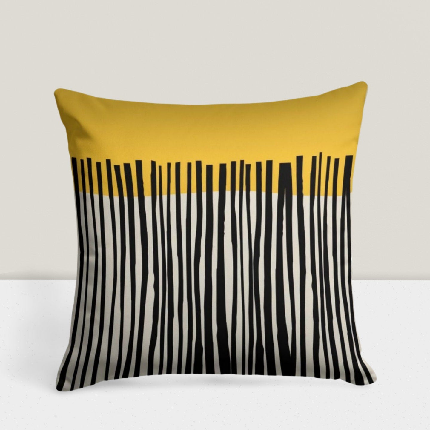 Colorful Stripe Boho Cushion Cover