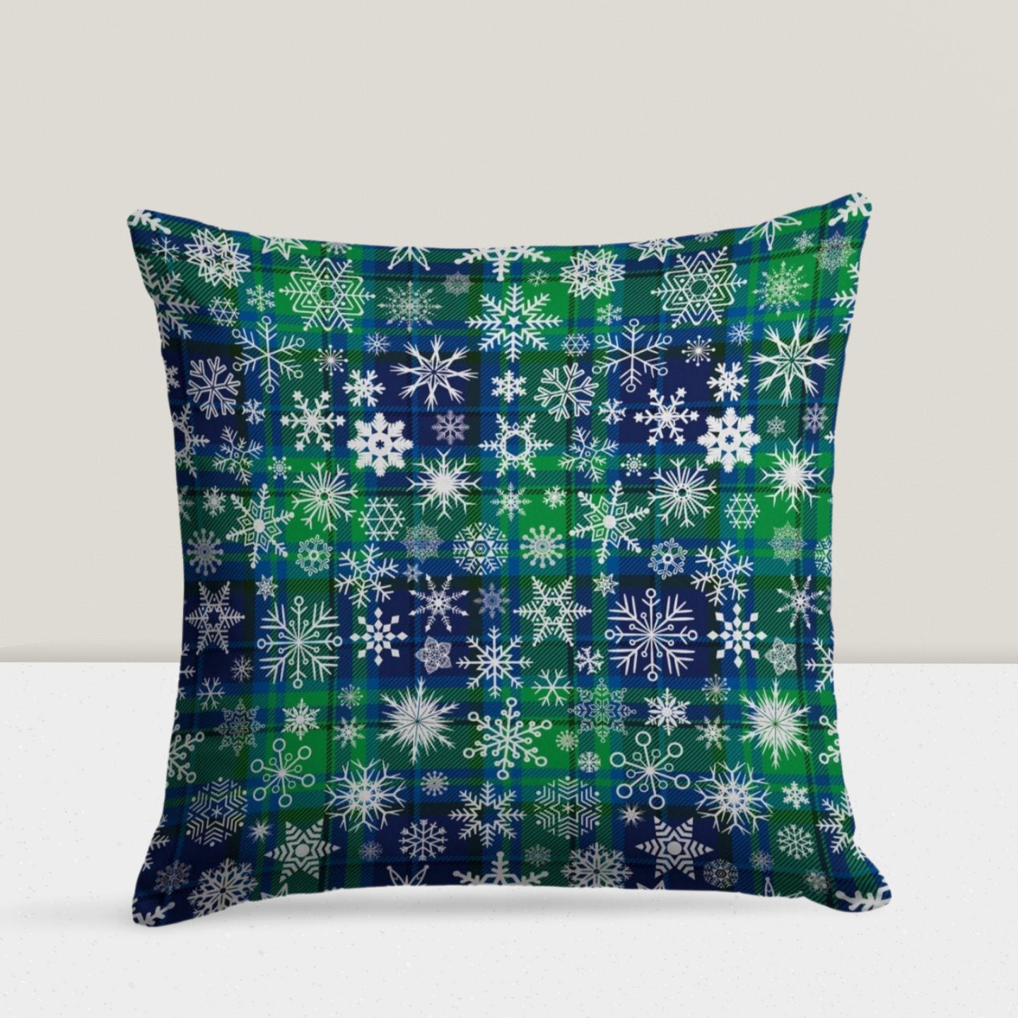 Festive Noel Decor Christmas Winter Cushion Cover
