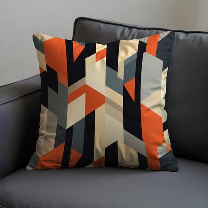 Modern Geometric Cushion Cover, Abstract Pillow Case
