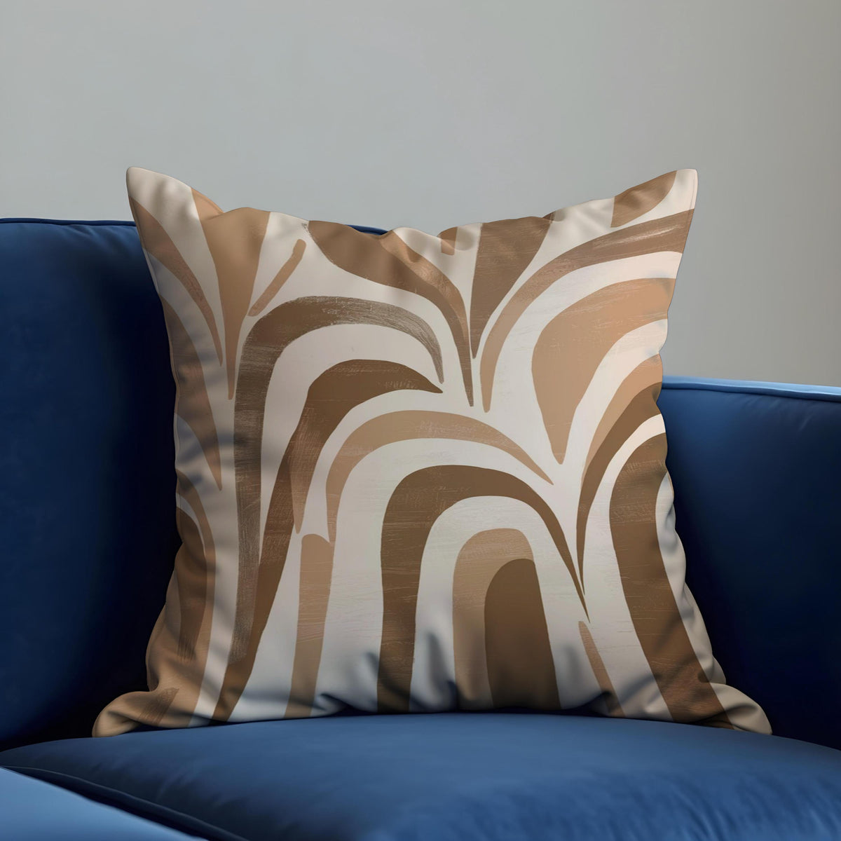 Neutral Arch Cushion Cover, Beige Throw Pillow Case