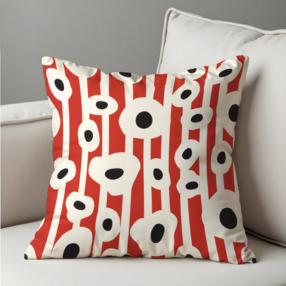 Retro Pop Art Cushion Cover, Graphic Throw Pillow Cover