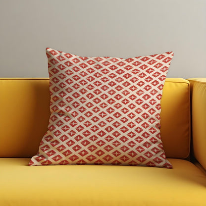 Terracotta Cushion Cover, Rust Boho Throw Pillow Case