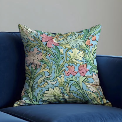 Classic Floral Cushion Cover, Farmhouse Decorative Pillow Cover