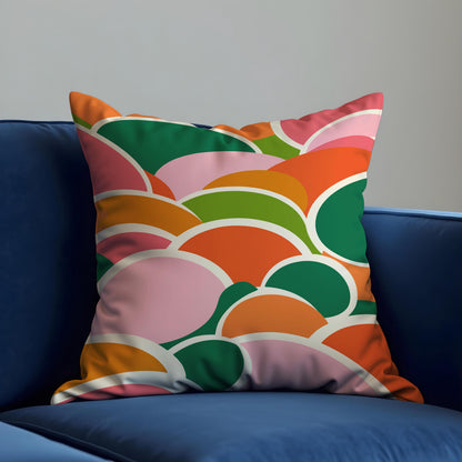 Abstract Arch Cushion Cover, Mid Century Pillow Case