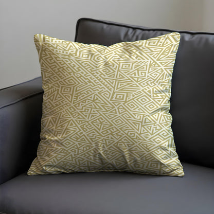Neutral Geometric Cushion Cover, Abstract Pillow Case