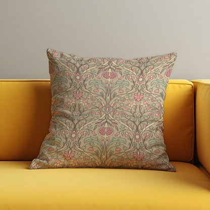 Farmhouse Floral Cushion Cover, Classic Flower Throw Pillow Case