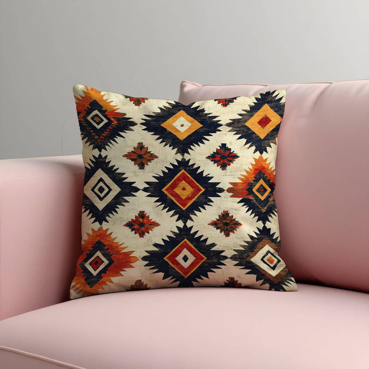 Rustic Southwestern Throw Pillow Cover, Cushion Case