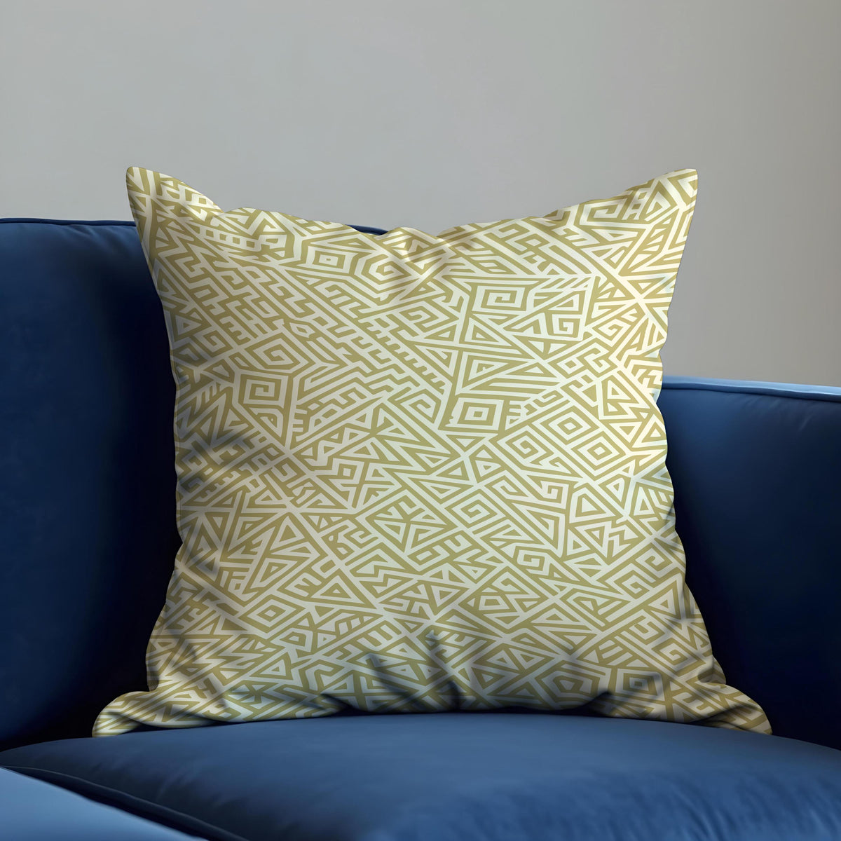 Neutral Geometric Cushion Cover, Abstract Pillow Case