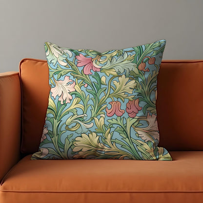 Classic Floral Cushion Cover, Farmhouse Decorative Pillow Cover