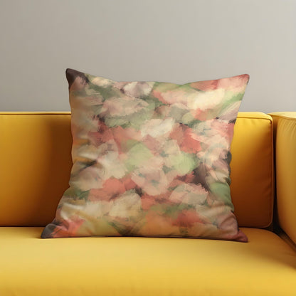 Earth Tone Watercolor Cushion Cover, Soft Abstract Brushstroke Pillow Cover