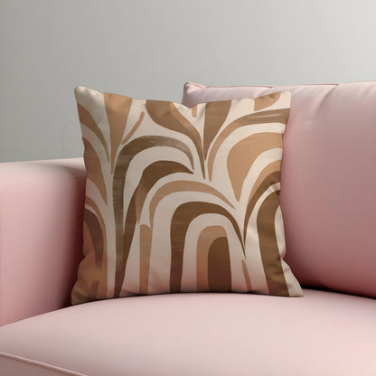 Neutral Arch Cushion Cover, Beige Throw Pillow Case