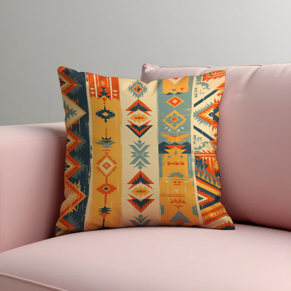 Southwestern Cushion Cover, Aztec Throw Pillow Case