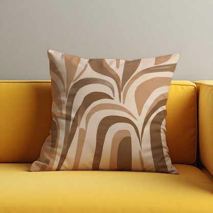 Neutral Arch Cushion Cover, Beige Throw Pillow Case