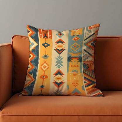 Southwestern Cushion Cover, Aztec Throw Pillow Case