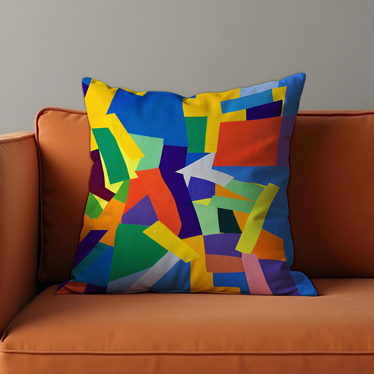 Bold Abstract Cushion Cover, Modern Throw Pillow Case