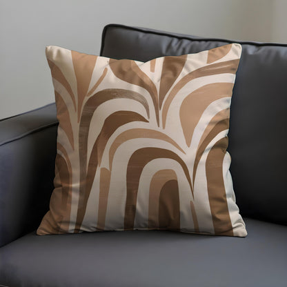 Neutral Arch Cushion Cover, Beige Throw Pillow Case