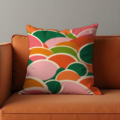 Abstract Arch Cushion Cover, Mid Century Pillow Case