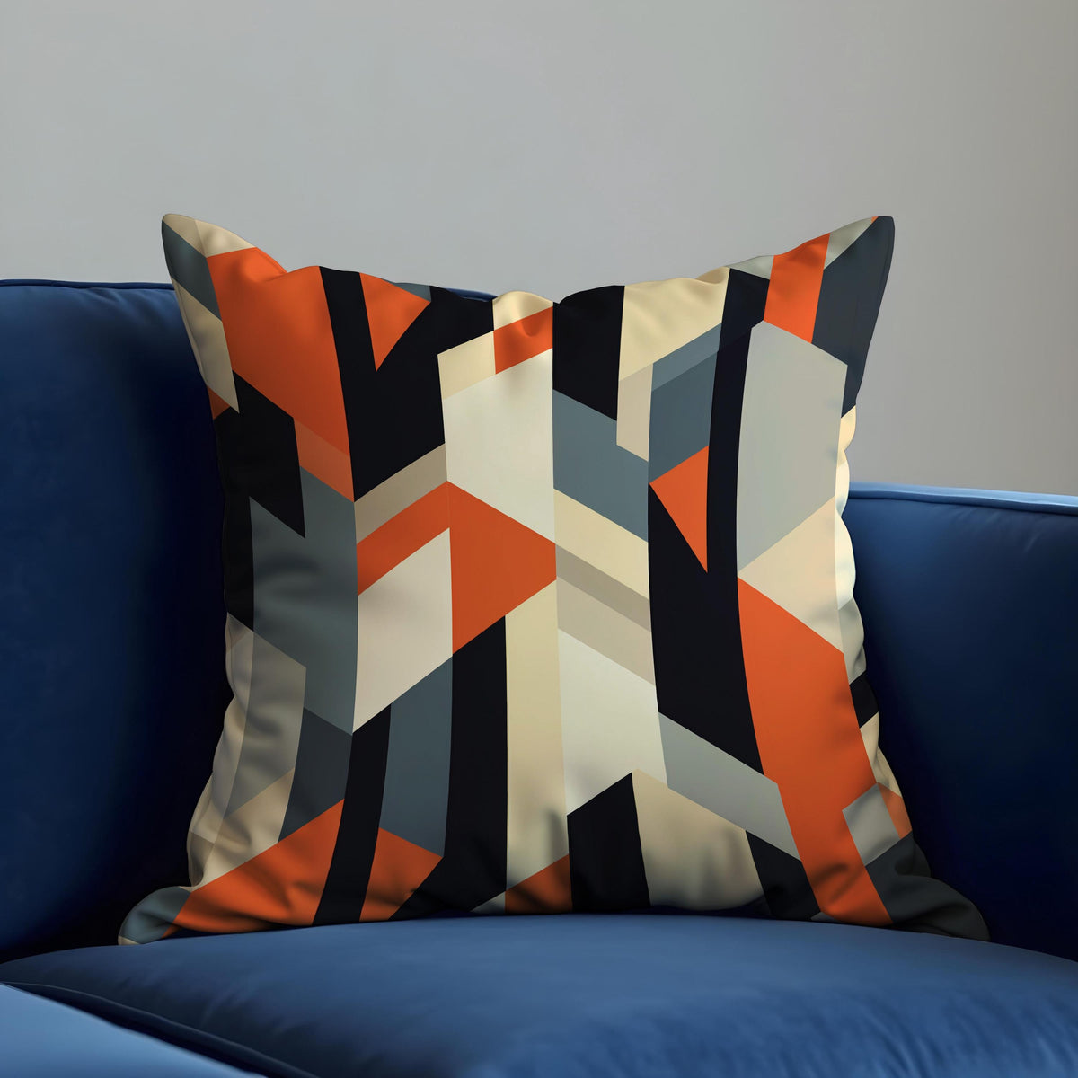 Modern Geometric Cushion Cover, Abstract Pillow Case