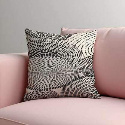 Black and White Cushion Cover, Geometric Pillow Case