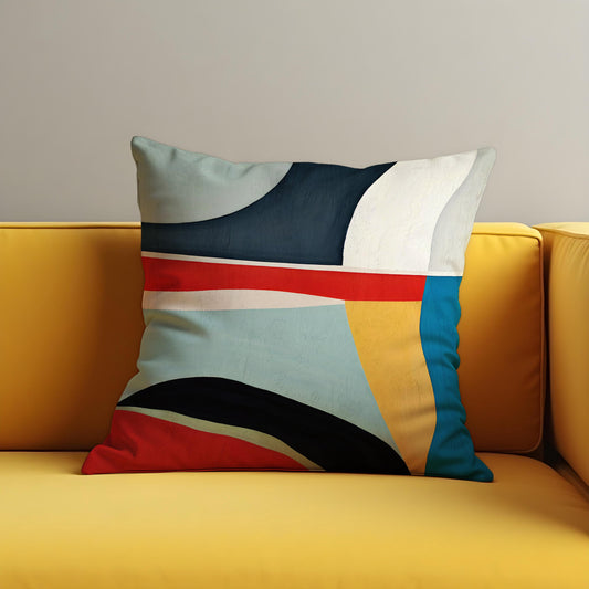 Mid Century Modern Cushion Cover, Abstract Pillow Case