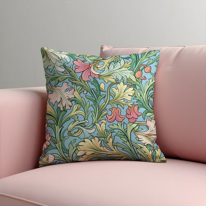 Classic Floral Cushion Cover, Farmhouse Decorative Pillow Cover