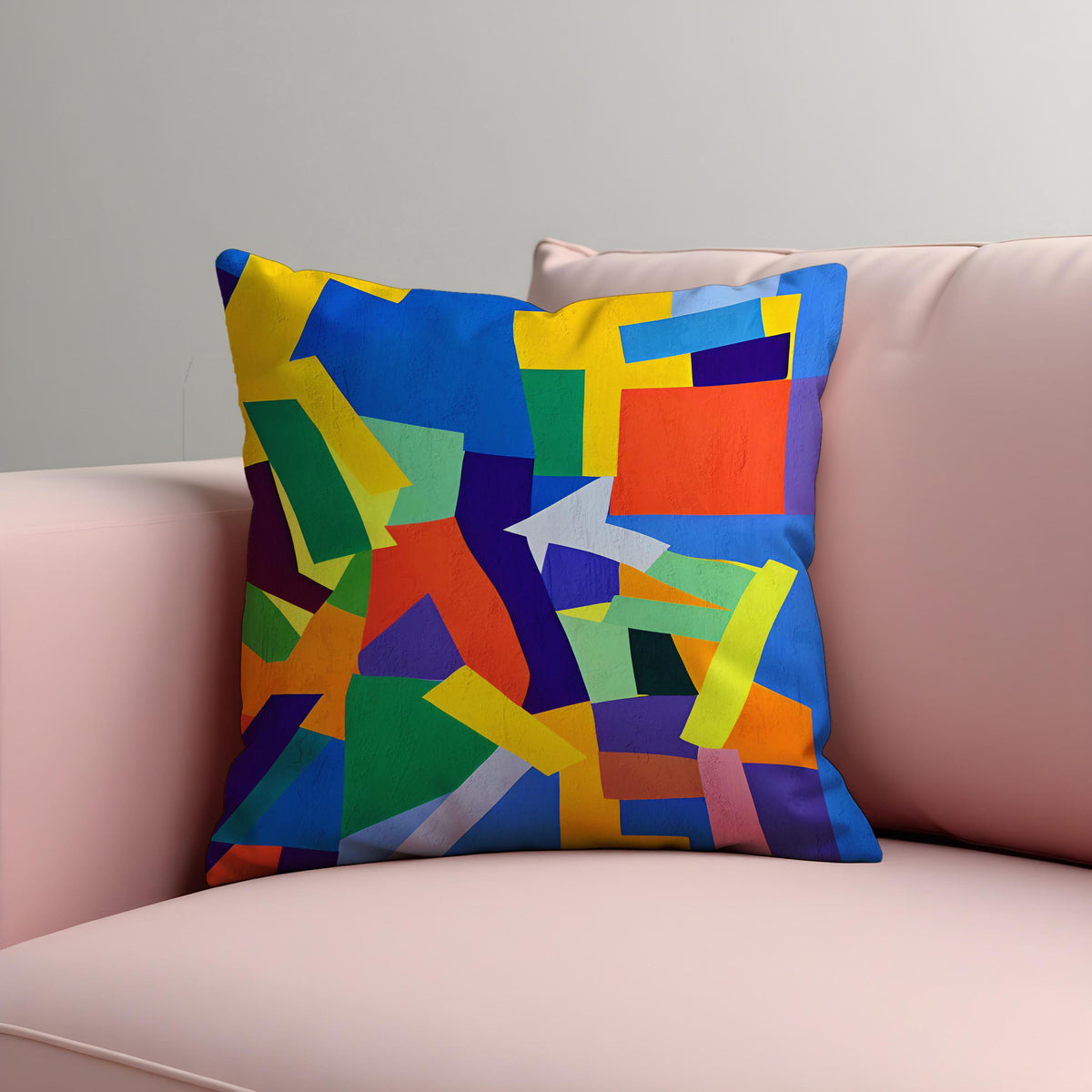 Bold Abstract Cushion Cover, Modern Throw Pillow Case
