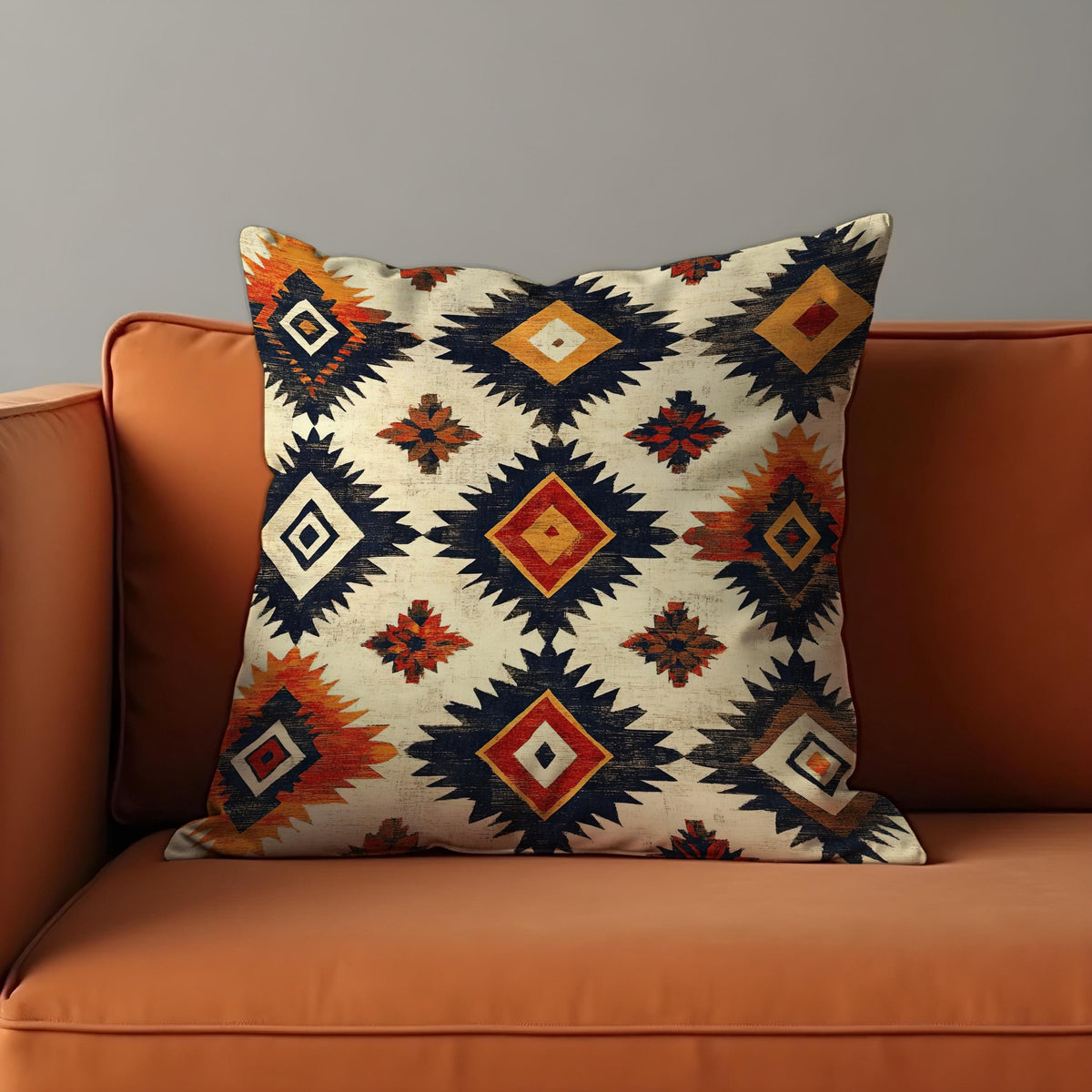 Rustic Southwestern Throw Pillow Cover, Cushion Case