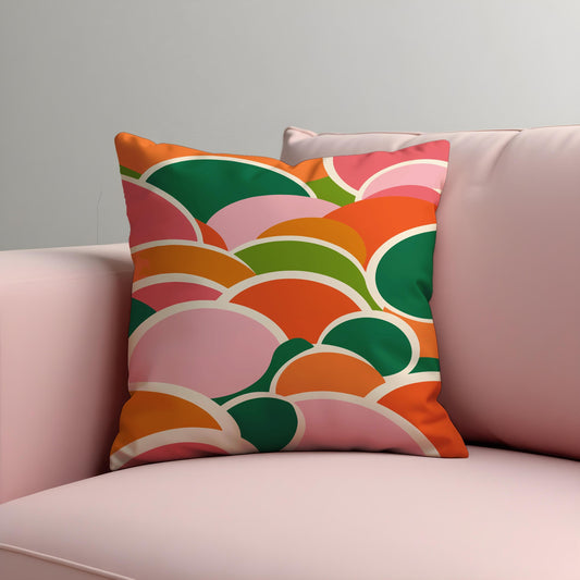 Abstract Arch Cushion Cover, Mid Century Pillow Case