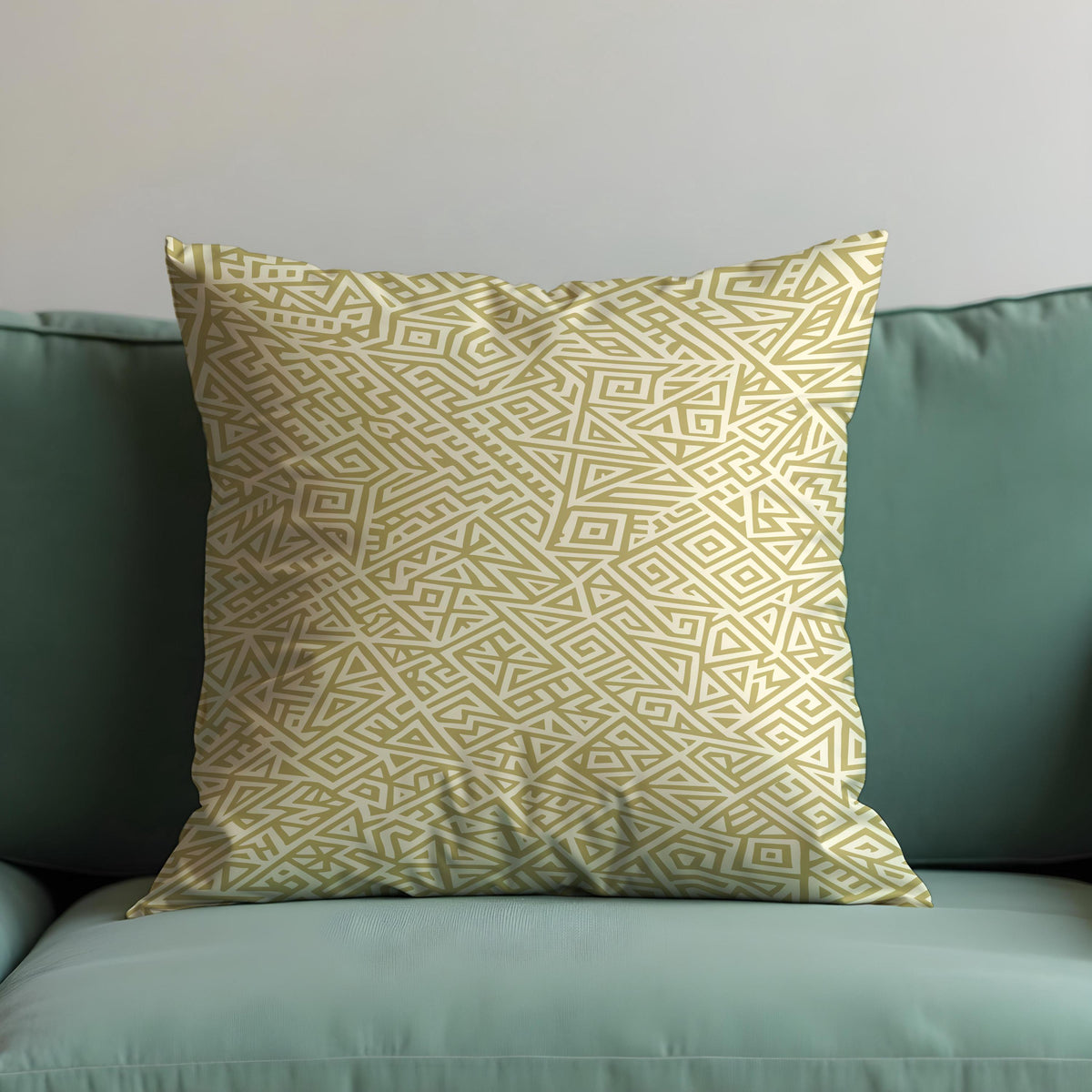 Neutral Geometric Cushion Cover, Abstract Pillow Case
