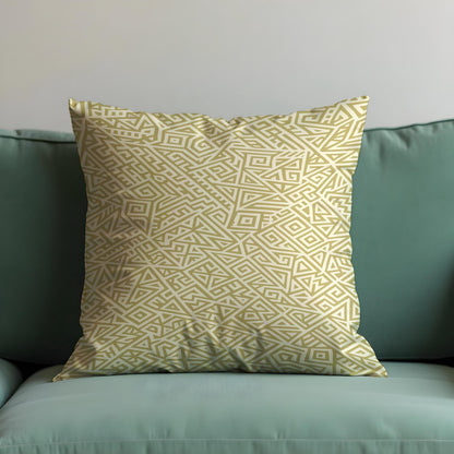 Neutral Geometric Cushion Cover, Abstract Pillow Case