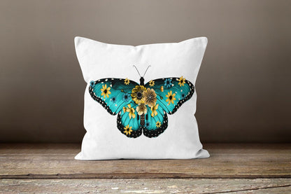Colourful Butterfly Cushion Cover Decorative Cushion Case