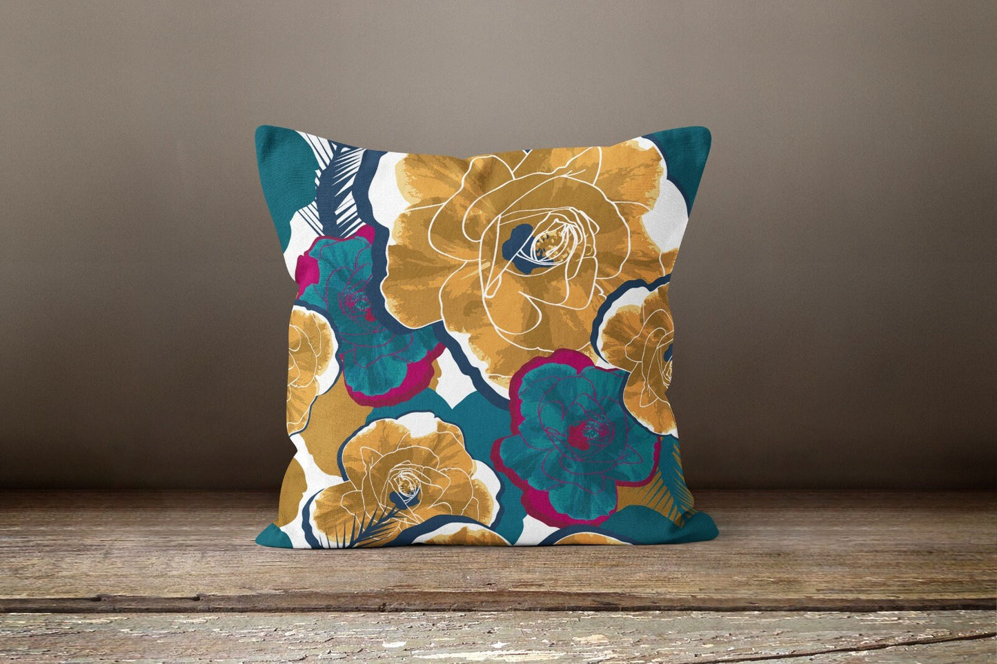 Flower Decorative Cushion Cover