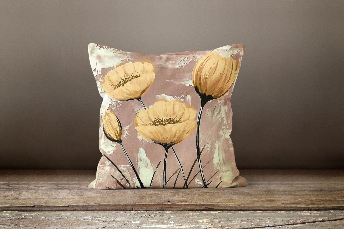 Flower Decorative Cushion Cover