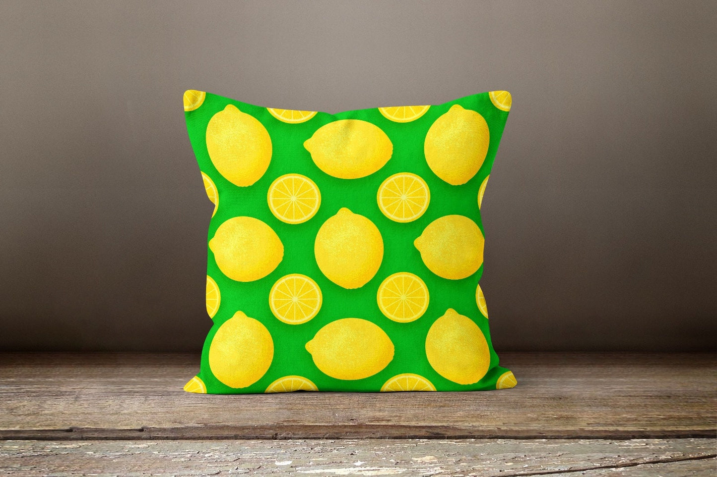 Lemon Citrus Kitchen Fruit Cushion Cover