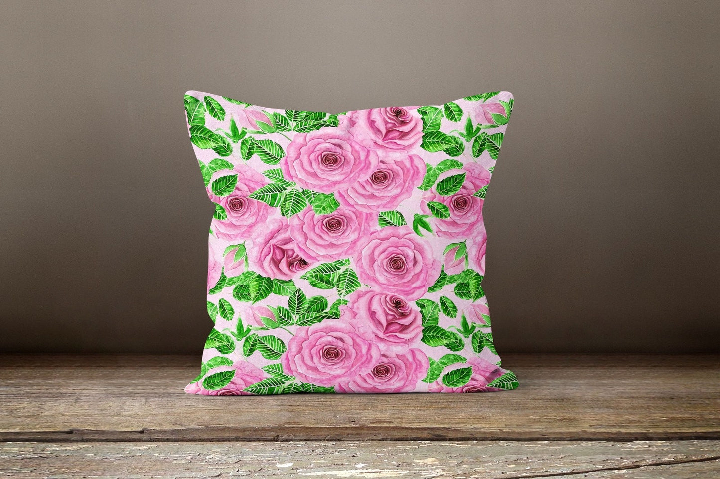 Colorful Exotic Decorative Flower Cushion Cover