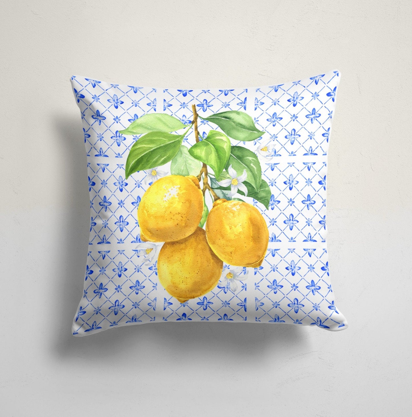 Lemon Tree Cushion Cover