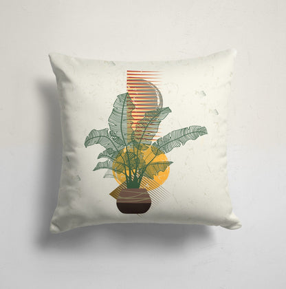 Abstract Flower Cushion Cover