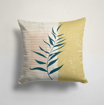 Abstract Flower Cushion Cover